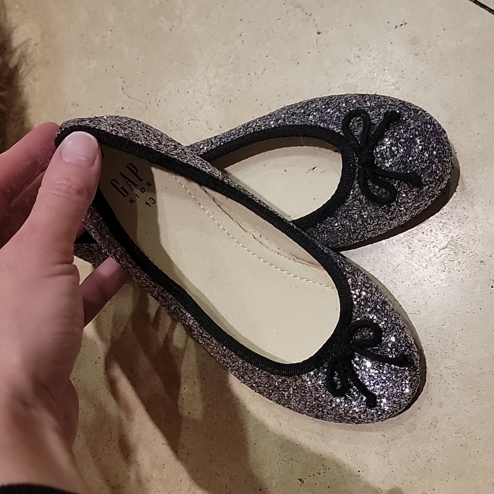 Gap sparkly shoes size 13